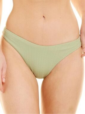LSpace Green Pointelle Rib Cabana Bottoms